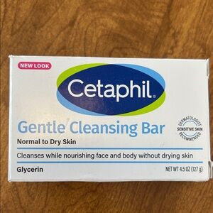 Cetaphil Gentle Cleansing Bar - White